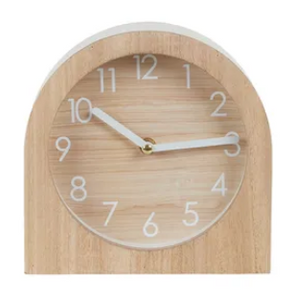 Carnaby Wood Desk Clock