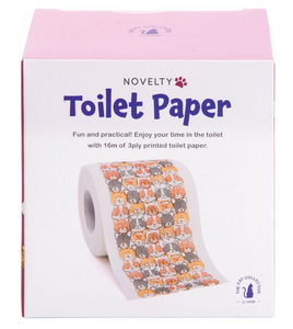 THE CAT COLLECTIVE NOVELTY TOILET PAPER ASSORTED 16M