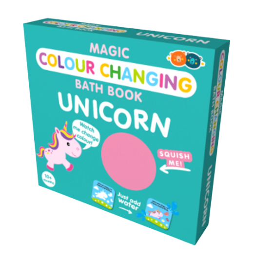 Magic Colour Changing Bath Book: 3 Styles Available