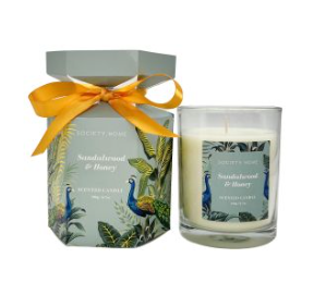 Society Home Scented Candle: 2 Fragrances Available