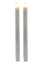 Load image into Gallery viewer, Beacon LED Wax Taper Candles 2 Pack
