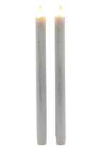 Beacon LED Wax Taper Candles 2 Pack