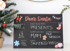 Christmas Chalkboard