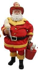 Standing Santa's: Assorted Designs Available