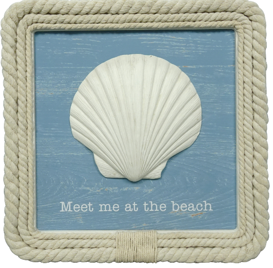 Meet Me At The Beach Sign