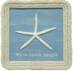 We're Beach People Sign