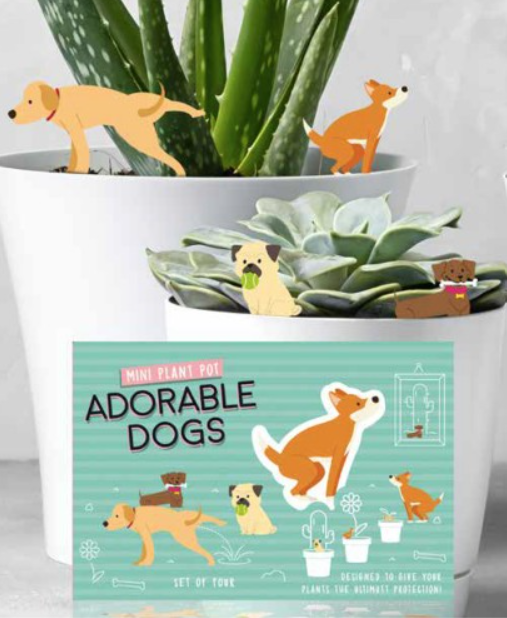 Adorable Dog Plant Markers