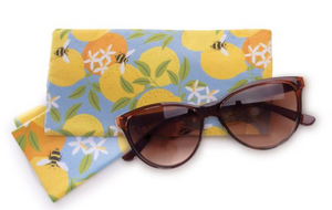 Snap Shut Glasses Case & Cleaning Cloth