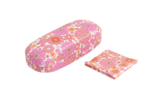 Hard Glasses Case With Cleaning Cloth