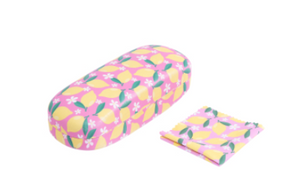 Hard Glasses Case With Cleaning Cloth