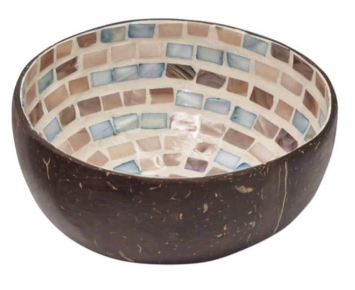 Nacre Dashed Coconut Bowl