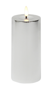 Glow Electroplated Battery Candle