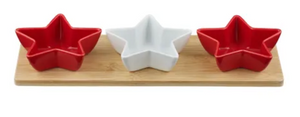 4 Piece Christmas Condiment Set