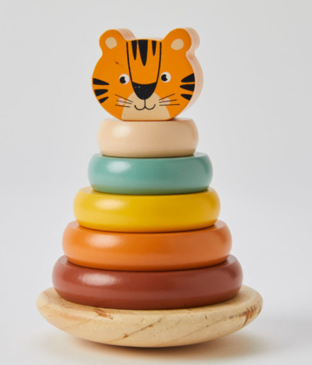Tower Tiger Rings 7 pce