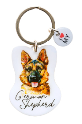 Pet Keyrings: Multiple Designs Available