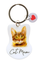 Load image into Gallery viewer, Pet Keyrings: Multiple Designs Available
