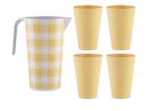 Load image into Gallery viewer, Delilah Jug and 4 Tumbler Set: Various Colours Available
