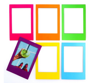Rainbow Magnetic Polaroid Frames